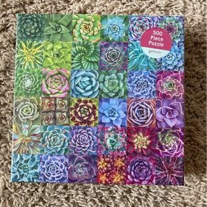 500 piece succulent puzzle